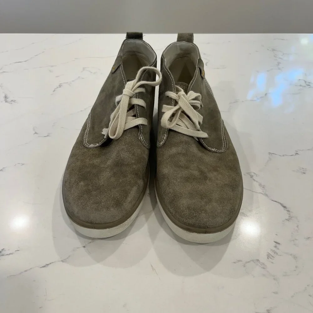 IMAC Italy Mens Retro Desert Ankle Boots Chukka Casual Lace Up Suede 43/10
